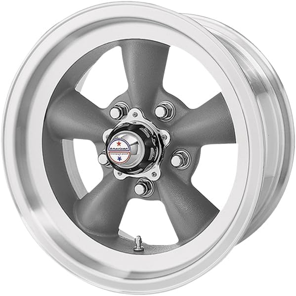 Vintage VN105D 15X8 5X4.5 GRAY MACH-LP 01MM - VN10558065US