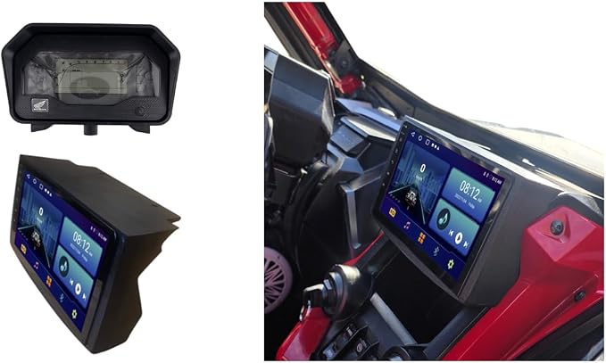 Estate Designs Android UTV Radio Compatible with Honda Talon (2019-2025) with Vehicle-Specific Dash Mount (HT-19-21-STD)