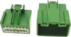 Automotive Connectors 1-20 Sets 16 Pin Hi*/gh Quality Auto Wiring Terminal Male Female Socket Car Unsealed Wiring Connector 7283-6453-60 7282-6453-60 DJ71612-2.2-11 DJ71612-2.2-21 Connectors(Male Fema