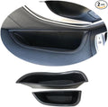 Front Row Door Side Organizer Compatible with Mercedes Benz GLC GLC250 GLC300 GLC350 GLC43 AMG C-Class Sedan C300 C450 C63 AMG W205 2015-2022 Armrest Phone Container Storage Box Handle Pocket