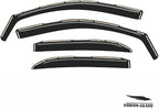 Voron Glass in-Channel Extra Durable Rain Guards for ChevyEquinox 2010-2017, Window Deflectors, Vent Window Visors, 4 Pieces - 220105