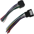 16-Pin Car Radio Wiring Harness Adapter Male & Female Compatible for Kenworth 2008-2020 Stereo Connector to Compatible for JVC/for Pioneer/for Kenwood/for Sony/for Android