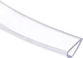 Clear Edge Trim, 9.8Ft Silicone U Channel Edge Protector, Edges Guards Fits 25/32"-13/16" for Car Doors Sheet Metal Parts (1" W x 9/16" H)