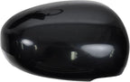 Passenger Side Mirror 3-Pin Assembly Power Heated Paint to Match Smooth Black for 2009-2012 Toyota Venza