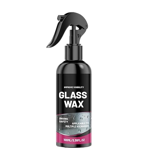 Anti Fog Windshield Spray, Waterproof Car Coating, 100ml Defogger with Clear Vision, Protective Glass, Modern Driving Style Accessory, Winter Supply for Highway and Garage
