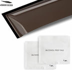 Voron Glass Tape-on Rain Guards for Toyota Camry 2007-2011, Window Deflectors, Vent Window Visors, 4 Pieces - 100882