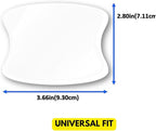 6 Pack Door Handle Cup Protector Made with Paint Protection Film Car Accessories Car Cover Clear Film | Self-Healing Decal Anti Scratch Guard | Universal Fit Vehicles, SUV, Truck