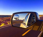 4 Pack 3" Blind Spot Mirrors, Aluminum Frame Glass Convex Rear View Blind Spot Mirrors For Pick-up Truck, SUV, Van, Large Vehicle