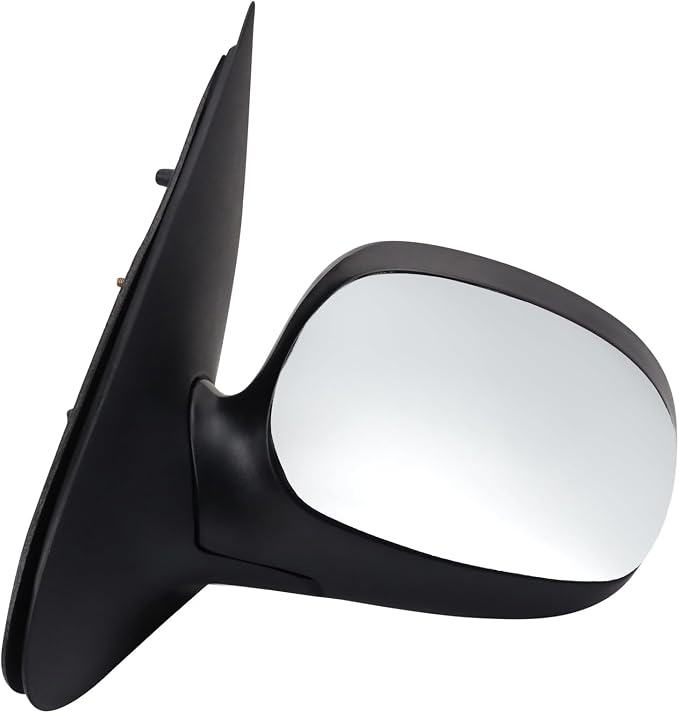 2 Piece Driver and Passenger Side Mirror Assembly Set Manual Folding Electric Adjustment Non-Heated No Memory Chrome Compatible with 1998-2002 Ford Expedition Lincoln Navigator