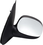 2 Piece Driver and Passenger Side Mirror Assembly Set Manual Folding Electric Adjustment Non-Heated No Memory Chrome Compatible with 1998-2002 Ford Expedition Lincoln Navigator