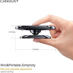 【2-Pack】 Magnetic Phone Holder for Car【Super Magnets】Carmount 2.0 Magnetic phone Mount【360°Rotation】Universal Dashboard Cell Phone Holders for Your Car Phone Mount for Car Mount for iPhone & All Car