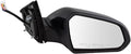 Passenger Side Mirror Assembly Power Heated Paint to Match Turn Signal Compatible with 2015-2017 Hyundai Sonata