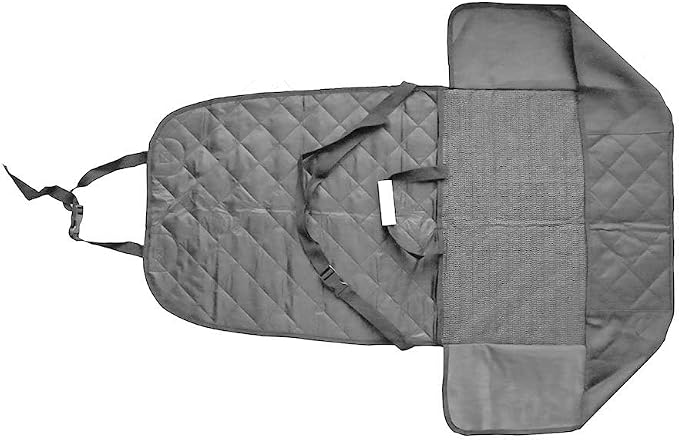 Dog Car Seat Cover 2 Pack, Waterproof Front Seat Car Cover for Cars, Trucks, and Suvs, Pet Front Cover for Cars, Nonslip Dog Seat Cover Grey
