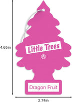 Car Air Freshener | Hanging Tree Provides Long Lasting Scent for Auto and Home | 24 Air Fresheners |Dragon Fruit