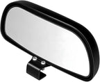 Car Blind Spot Mirror, Adjustable HD Clear Glass Convex Rectangle Side Rear View Mirror, Wide Angle Auto Blindspot Rearview Accessories for Driving Safe, Universal for SUV Van Truck (Black)