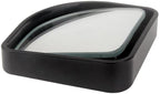 x Blind Spot Mirror, 2'' Black Fan HD Glass Convex Adjustable Wide Angle Rear View Mirror,Universal For Car SUVs Truck Motorcycle (2pcs)