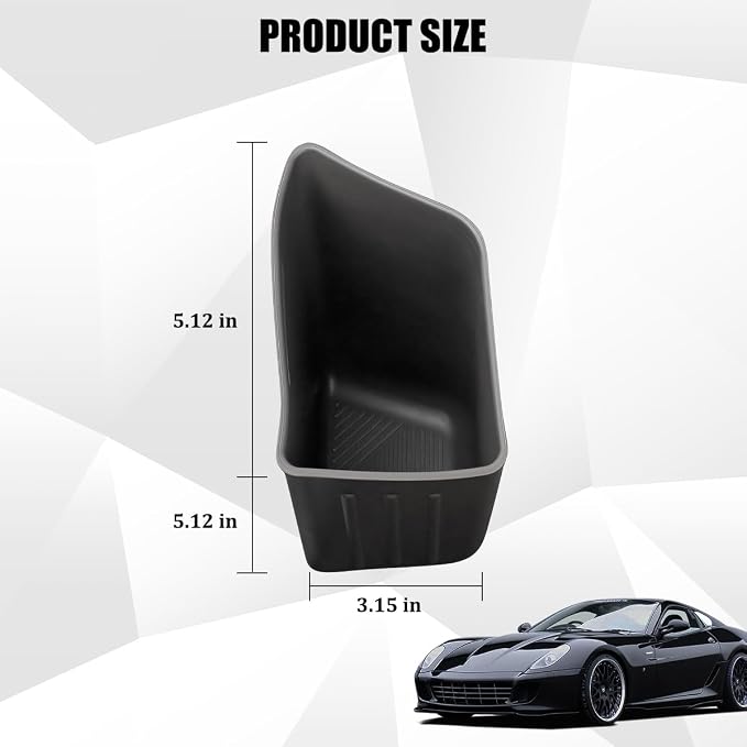 Car Trash Can, Silicone Portable Vehicle Side Door Garbage Container Trash Bin, Multifunctional Auto Interior Dustbin Garbage Can Storage Organizer, Universal Fit (Right/Black)
