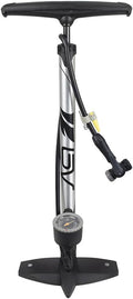 BV Bicycle Pump Durable Bike Floor Pump 17/24 inch Smart Valve Head, 160 psi, Automatically Reversible Presta and Schrader