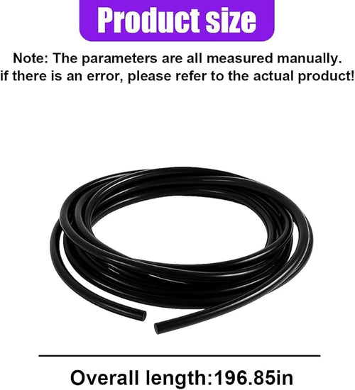 16Ft (5M) Car Door Edge Protector, Self-Adhesive Scratch Resistant U Shape Auto Door Edge Guard Decoration, Anti-Collision Car Doors Trim Strip Protector for Truck, SUV, Sedan (Black-5M)
