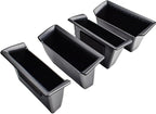 Door Side Storage Box Handle Container Compatible with Ram 1500 2019-2024 2025 2026 Accessories, ABS Inner Door Handle Organizer Phone Pocket Organizer Insert Tray Glove Pallet, 4PCS Set