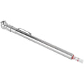 S-921 Pencil Tire Pressure Gauge, Passenger Car, With Built-in Deflator Valve, Durable Plated Brass, Pressure Measured In PSI & kPa