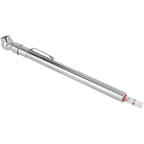 S-921 Pencil Tire Pressure Gauge, Passenger Car, With Built-in Deflator Valve, Durable Plated Brass, Pressure Measured In PSI & kPa