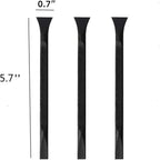 Scraper Small Plastic Scraper Tool, Multi-Purpose Scraper Non-Scratch Cleaning Tool, Used in Narrow Spaces and Gaps, Perfect for Removing Oil Stains, Labels, Food, Dirt, Paint, Etc. (6pcs)