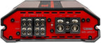 SXE-1200.4/RD Car Amplifier Stereo Full-Range Class A/B 4-Channel 60x4 RMS @4 OHM 1200 Watts - Powerful and Compact Amp for Speakers in Car Audio System