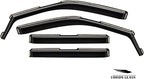 Voron Glass in-Channel Extra Durable Rain Guards for Ford Expedition 2018-2024, Window Deflectors, Vent Window Visors, 4 Pieces - 220248