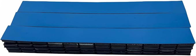 Stick On Wheel Weights - 0.25-ounce, Black Colored Coating, Blue Adhesive Tape - Professional Quality Tire Balancer Stickers - Durable Car, Vehicle, Automobile Accessories, Parts -Pack of 4320