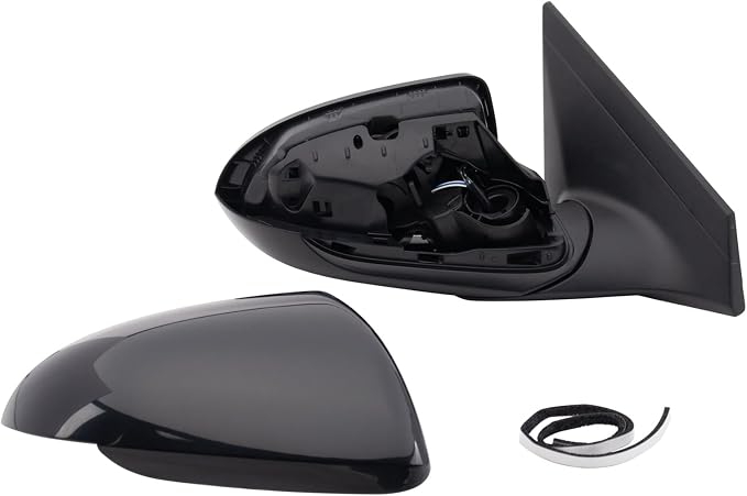 Passenger Side Mirror Assembly Power Heated Blind Spot Foldaway Paint to Match Compatible with 2017-2020 Hyundai Elantra