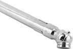 Tire Pressure Gauge, Single Ball Head Air Chuck, Nickel-Plated Brass Low-Pressure Pencil Tire Gauge, 2-20 PSI Trucks, RVs, and Cars