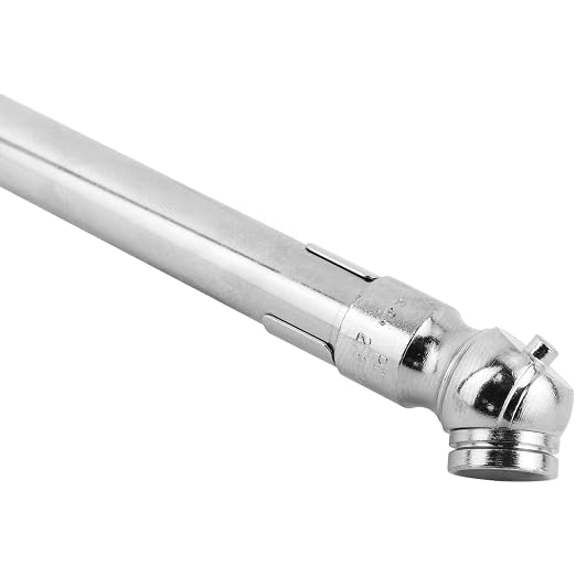S-921 Pencil Tire Pressure Gauge, Passenger Car, With Built-in Deflator Valve, Durable Plated Brass, Pressure Measured In PSI & kPa
