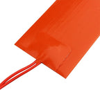 4PCS 12V 15W Silicone Heating Pad Rubber Flexible Heater Mat 50mm X 100mm