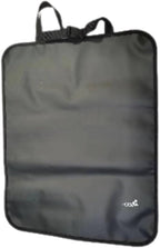 Kick Protector Mats, Black, Waterproof PVC, Back Seat Protector for Kids, Universal Fit, 2 Pack