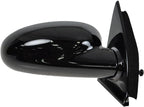 Passenger Side Mirror Assembly Manual Adjustment Non-Heated No Memory Black Compatible with 1997-2002 Saturn SC1 SC2 GM1321186