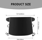 Car Windshield Cover for ice and Snow, Shade Blocks Winter Frost Hail Protector with Side Mirror Covers, Waterproof, Sunshade, Dustproof Windshield Cover for Cars, Trucks, Vans