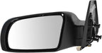 2 Piece Driver and Passenger Side Mirror Assembly Set Electric Adjustment Non-Heated No Memory Black Compatible with 2010-2013 Nissan Altima NI1320211 NI1321211