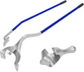 Tire Mount Demount Tool Kit Steel Manual Tire Changer w/Bead Keeper, Tubeless Truck Bead Breaker, 17.5''-24'', Assembly Tool Equipped, Blue