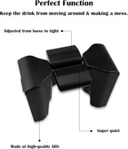 Cup Holder Insert Fit for Toyota Highlander 2002-2007 Adjustable Center Console Cup Holder Divider Replace 55604-48020 Black
