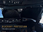 Boeing 737 Cockpit Sunshade Kit – Triple-Layer Blackout Window Shades for 737 NG & MAX Flight Deck | Precision-Fit, Foldable | Built by Pilots