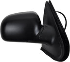 Passenger Side View Mirror Manual Folding Electric Adjustment Heated No Memory Black Compatible with 1995-2001 Ford Explorer 1997-2001 Mercury Mountaineer