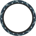 Manatees Steering Wheel Cover Anti-Slip,Sweat Absorption Universal 15 inch Steering Wheel Covers Cute car Accessories for Men Women
