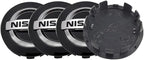 4PCS Wheel Center Caps Compatible with Nissan Altima Rogue Murano Maxiam Kicks Frontier, 60mm/2.36" Car Wheel Hub Caps,ABS Rim Center Hub Cover (2.36'')