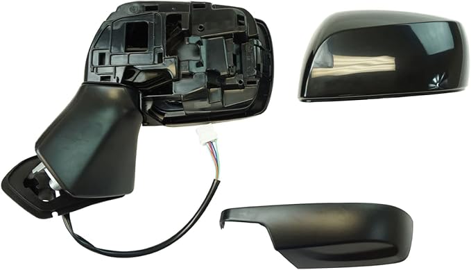 2 Piece Driver and Passenger Side Mirror Assembly Set Electric Adjustment Non-Heated No Memory Black Compatible with 2014-2016 Subaru Forester SU1320129 SU1321129