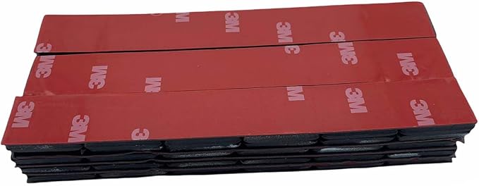 Stick On Wheel Weights - 0.50-Ounce, Black Colored Coating, Red Adhesive Tape - Professional Quality Tire Balancer Stickers - Durable Car, Vehicle, Automobile Accessories, Parts - Pack of 180