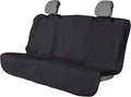 Back Seat Cover Waterpoof Rear Bench Towel Seat Cover for Gym Swimming Surfing Running, Non-Slip Rear Seat Protector Universal Fits Most Auto Truck Van and SUV (Bench Black)