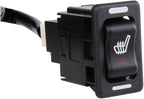 Tusk UTV Seat Heater Kit, Universal Fit - Heated Seat Pad System with Dual Temperature Settings, Wiring Harness and Switch, Fits Most UTV Machines