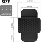 Arm Rest Cover for Car,Leather+Memory Foam Center Console Cover with Storage Bags,Universal Middle Console Cover Car Accessories Interior for Most Car Center Consoles (Black)