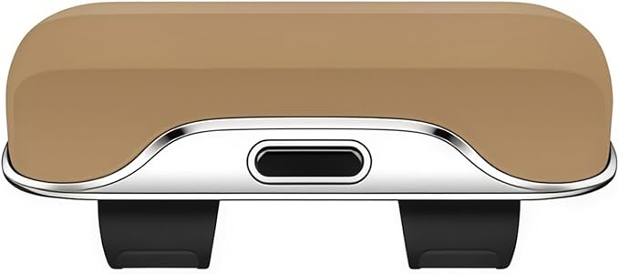 Sunglasses Holder for Car Sun Visor – Soft Vehicle Interior Glasses Organizer Box Accessories,Protective Automotive Eyeglasses Storage Case Hanger,Universal for SUV Sedan Truck (Beige)
